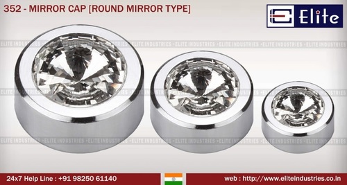 Mirror Cap Round Mirror Type By ELITE INDUSTRIES