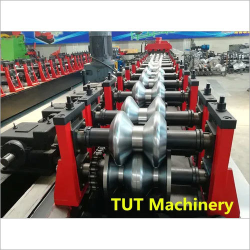 Automatic Two Waves Highway Guardrail Roll Forming Machine