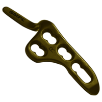 Clavicle Hook Plate - Stainless Steel & Titanium, 4-7 Hole Design With 3.5 Mm Cortex Screw For Fracture Treatment & Enhanced Shoulder Mobility