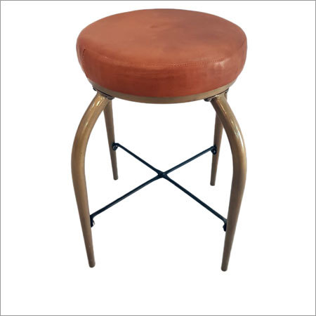 Furniture Parts Counter Stool With Leather Seat
