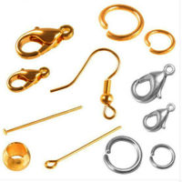 24k Gold Plated Spring Ring Clasps - Jewelry Finding Bead