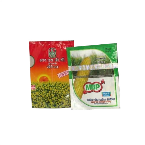 Seed Pouches - Customized Laminates to Meet Seed Barrier Requirements with Anti Counterfeit Micro Text Printing | Plastic Material, Tailored Structural Design