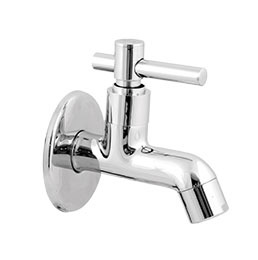 Brass Bib Taps - 14.5 x 16 x 6.4 mm | Durable Brass with HDPE, LDPE, PET, PP, PS, PVC Components in Rectangular Shape
