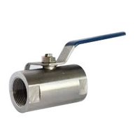 Bar stock ball valve