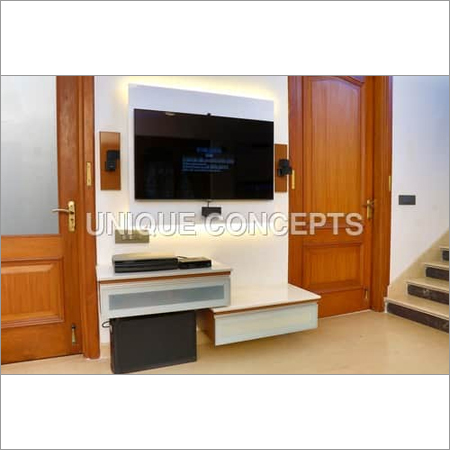 Designer Wooden TV Entertainment Unit