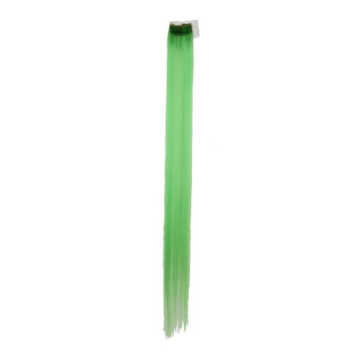 Hair Clip-in Coloured Extension - Artificial Hair | Straight Style, Versatile Use for Various Occasions Including Parties