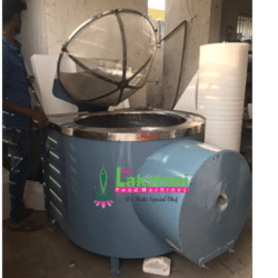 Frying Machine Circular Batch Type Diesel Fully SS