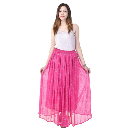 Ladies Netted Long Skirt