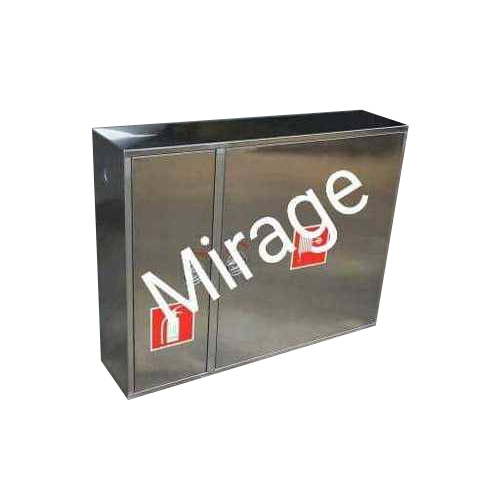 Stainless Steel Fire Cabinet for ( Hose Reel & Extinguisher)