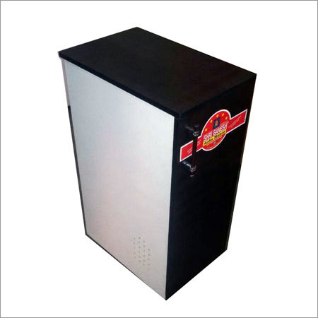 Black Coated Atta Chakki Cabinet