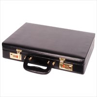 Hard Craft Super India Briefcase Black BCHC003BL