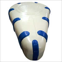 White And Blue Frp Motor Cover