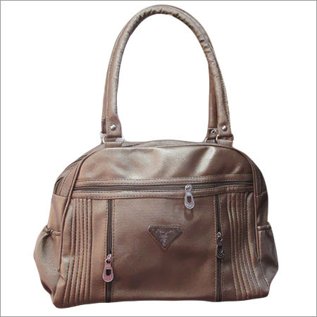 Dark Brown Ladies Backpack Bag