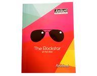 240 Pages A4 Cover Register - 240 Pages, A4, 58 GSM, Thread Stitched & Perfect Binding, White Back Duplex | School Use, Soft Binding, Single Line, Rectangular Shape