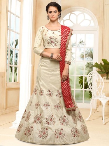 Beige Designer Lehenga Choli