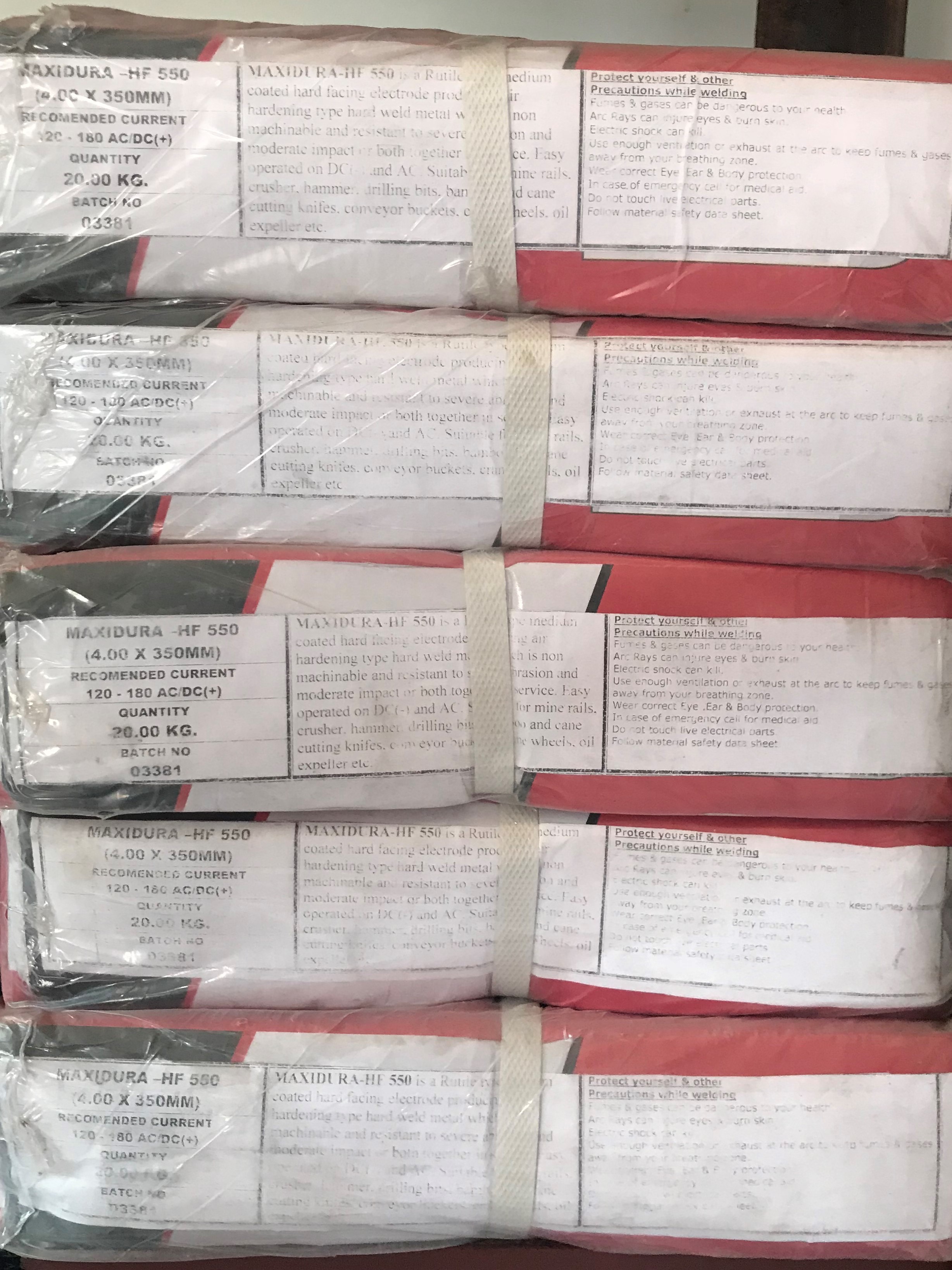 Hardfacing Welding Electrode (Maxidura HF- 550)