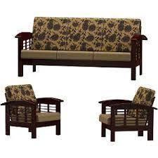 Wooden Sofa Set