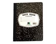 Black Marble 100 Sheets Composition Books