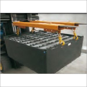 Battery Charger Attachment Application: Hydraulic Clamps