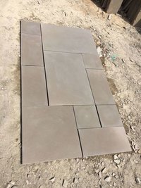 Brown Raj Green Sandstone Paving Slabs