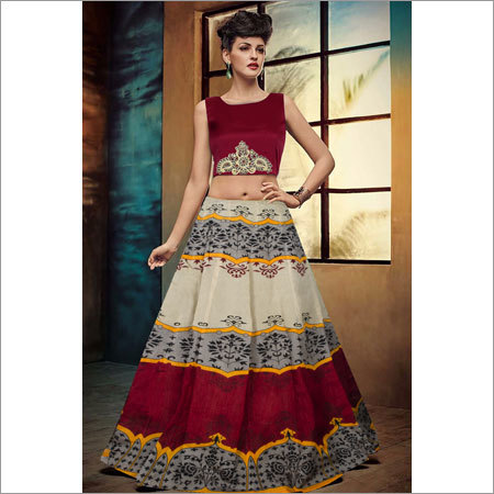 Designer Pure Cotton Ladies Lahenga
