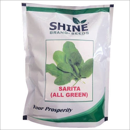 Sarita All Green Spinach Seed Weight: 500 Grams (G)