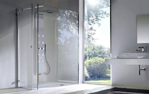 Washroom Toughened Partition Glass