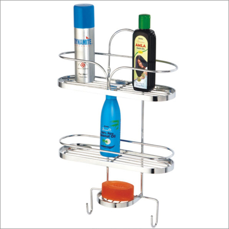 Wall Mounted Bathroom SS Multi Utility Corner