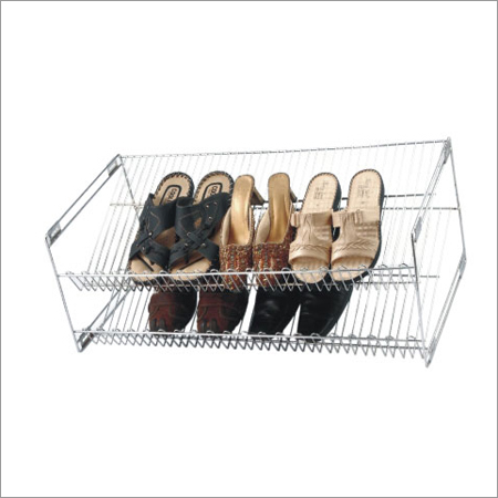 Double Row Shoe Rack