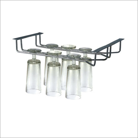 Double Wine Glass Holder Rack