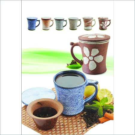 Clay Printed Tea Mug