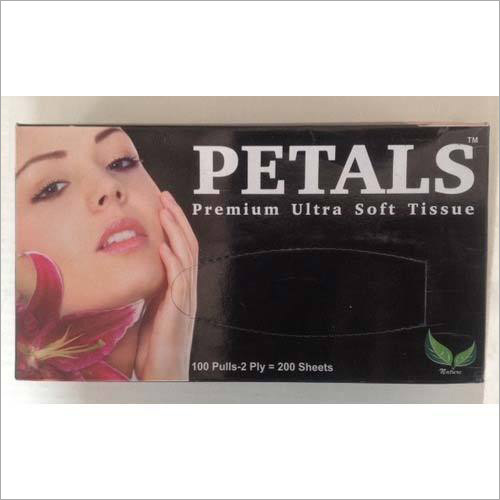 Facial Tissue Paper Box