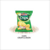Cream & Onion Chips