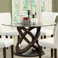 Antique Dining Table - Solid Oak Wood, Elegant Vintage Design With Intricate Carvings And Timeless Charm