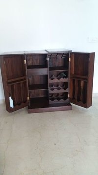Antique Wooden Bar Cabinet