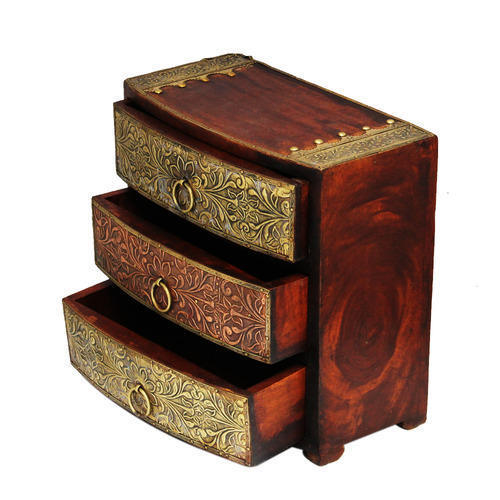 Wooden Decorative Box By INDIAN CULTURE HANDICRAFT