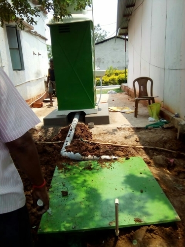 FRP Toilet Cabin With Bio Tank