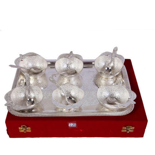 Buy Royal Puja Thali in German Silver Online - Rudraksha Ratna - Rudra  Centre