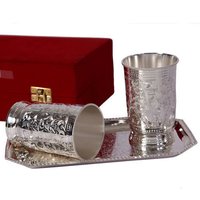 German Silver Plated Bowl Set
