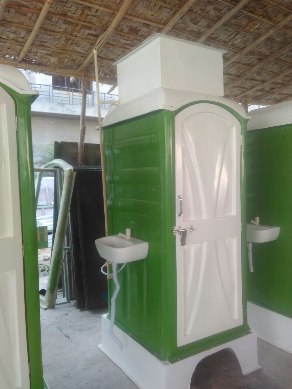 FRP Toilet Cabin With Bio Tank