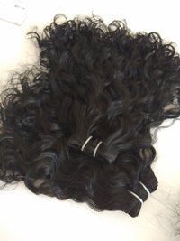 Raw Unprocessed Curly Human Hair, Cuticle aligned human hair