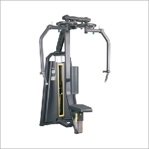 Seated Straight Arm Clip Chest - Steel, 2000x1500x1200 mm, Gray | Chest Workout, Arm Exercise, Seated Strength Training