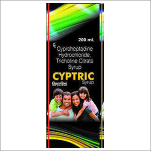 Cyproheptadine HCL And Tricholine Citrate Solution Syrup