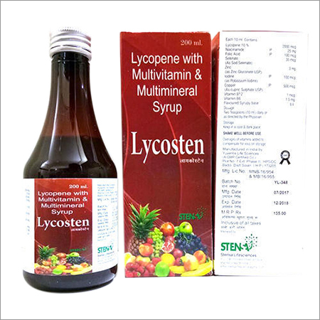 Lycopene With Multivitamin & Minerals Syrup