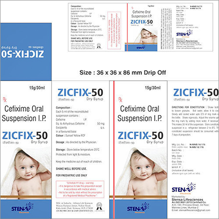 Cefixime Oral Suspension IP