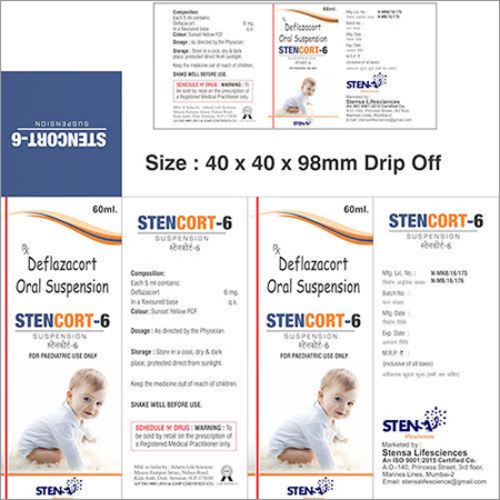 Deflazacort Oral Suspension