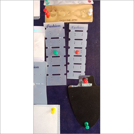 Plastic Earring Holder Card
