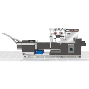 One Edge Cream Biscuit Packaging Machine - Stainless Steel, 6000x1000x2500 mm, Silver | Automatic, 60 Pouches/Minute, PLC Control, 3 kW Power, 1-Year Warranty