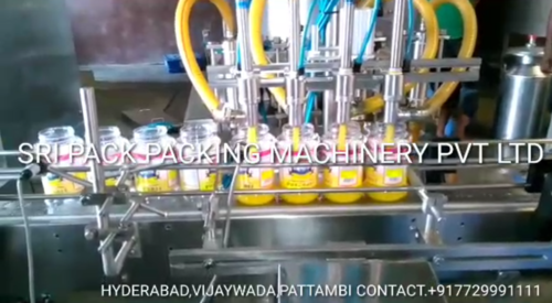 Automatic ghee filling machine