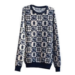 Multicolor Mens Printed Sweater